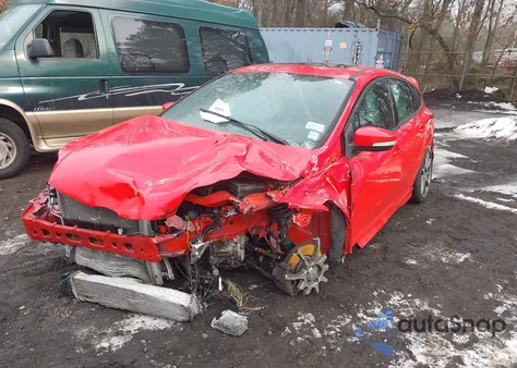 2013 Ford Focus St из США, поврежденный, VIN 1FADP3L92DL127366